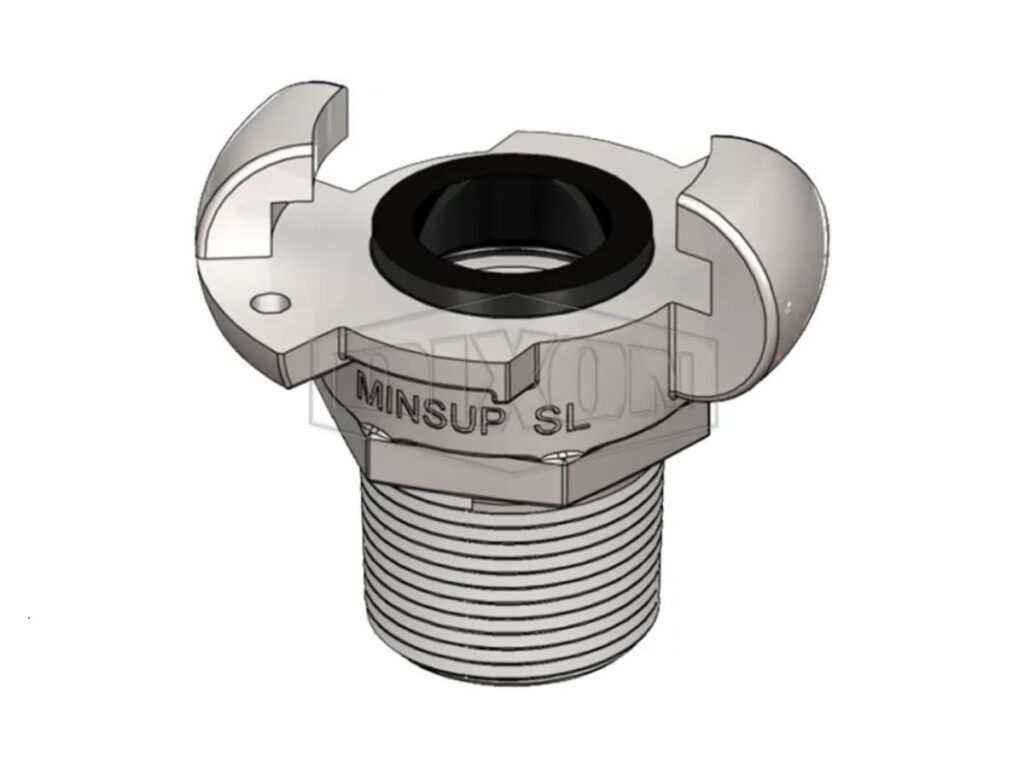 1” Minsup® Sure-Lock® Male BSP End