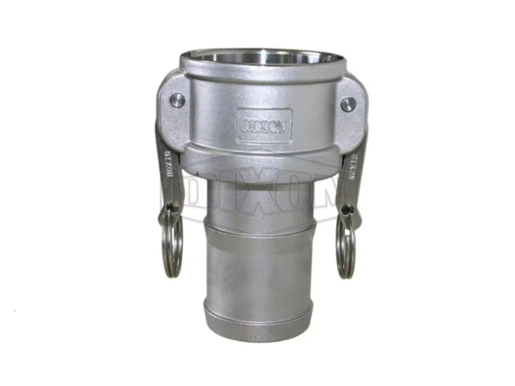 Cam & Groove/Camlock Type Coupler x Hose Shank